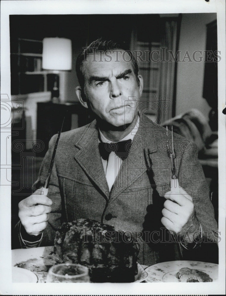 1971 Press Photo Fred MacMurray in &quot;My Three Sons&quot; - Historic Images