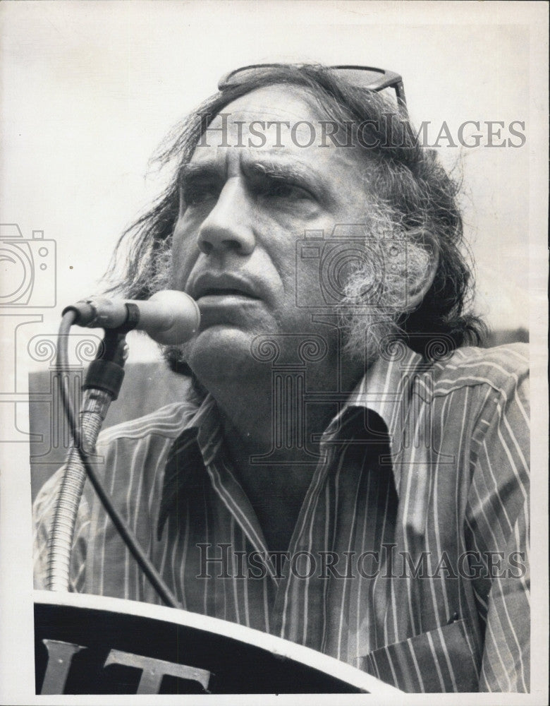 1972 Press Photo Attorney William Kuntsler - Historic Images