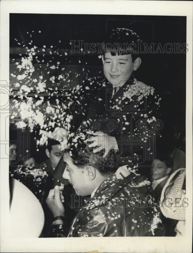 1956 Press Photo Pablito Calvo, star of the Spanish Movies - Historic Images