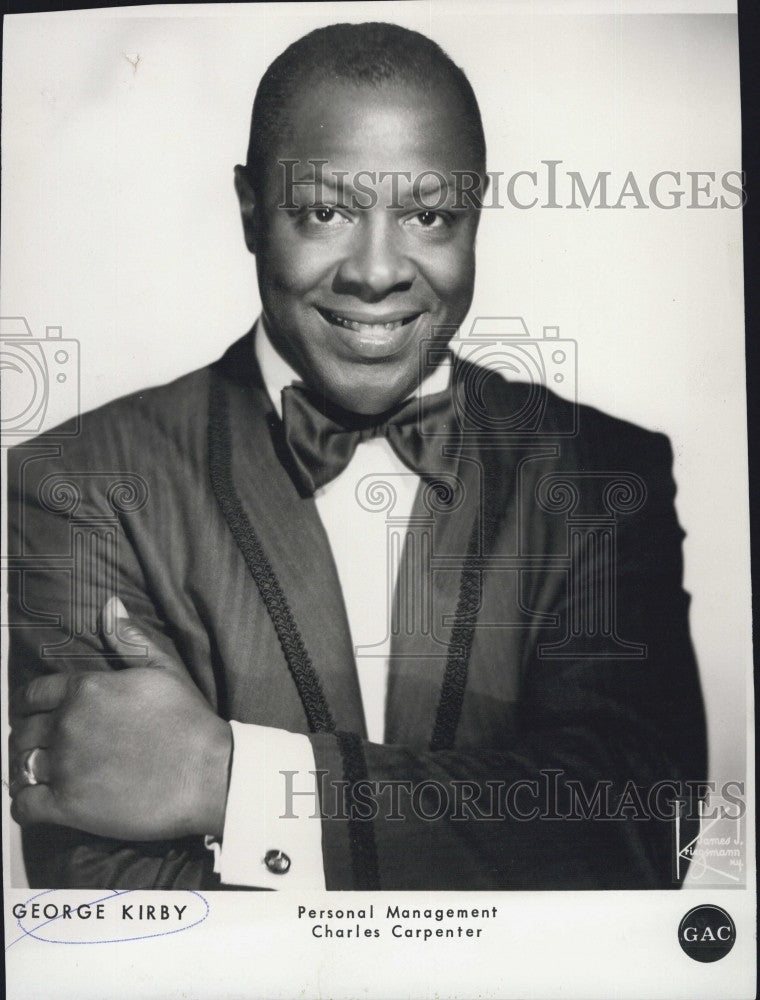 1966 Press Photo Comedian,singer,actor, George Kirby - Historic Images