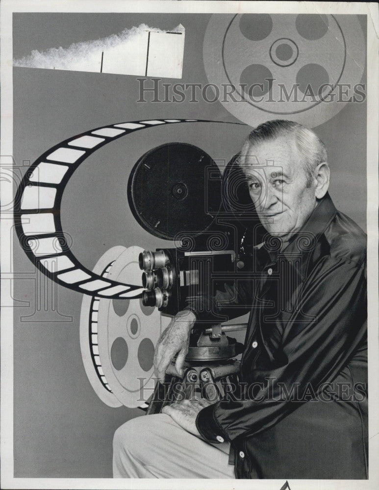 1992 Press Photo Director, William Wyler at the Film Institute - Historic Images