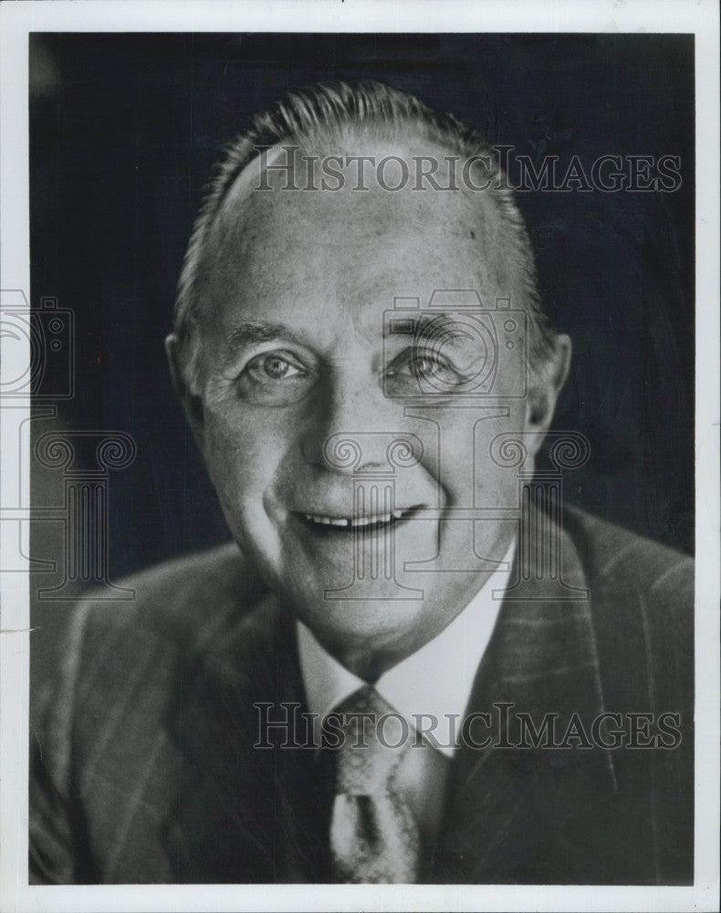 Press Photo Founder of McDonald&#39;s restaurants Ray Kroc - Historic Images