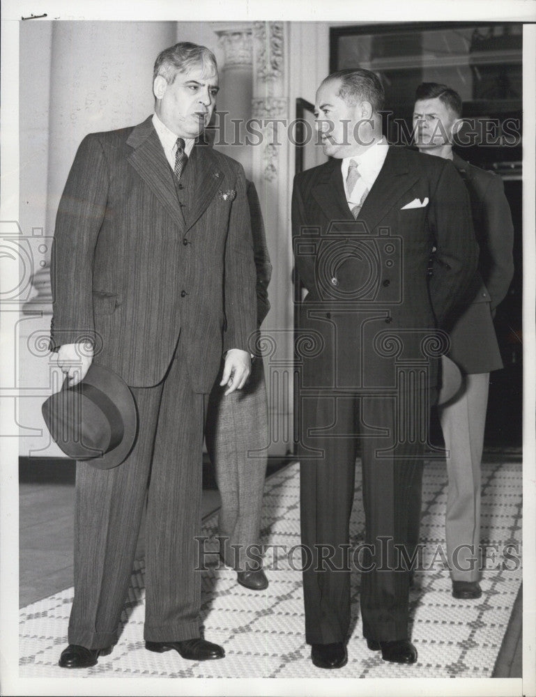 1941 Press Photo General Maximo Avila Camacho Mexico Military - Historic Images