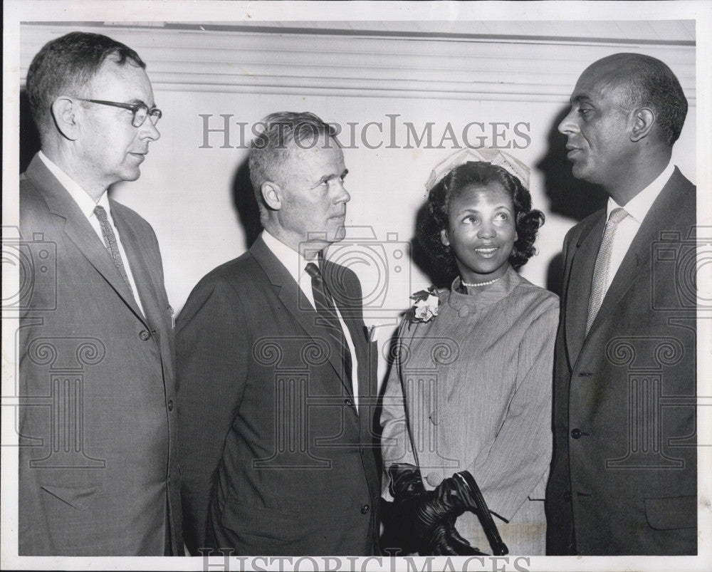 1961 Press Photo Dr. E Teshfay Gabre Ethiopian Ambassador United Nations - Historic Images