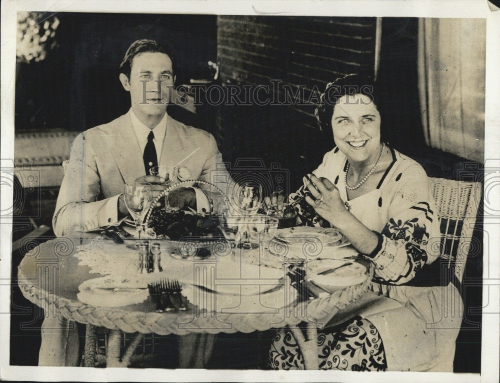 Press Photo Geraldine Farrar Lou Tellegan Opera Singer Actress - Historic Images