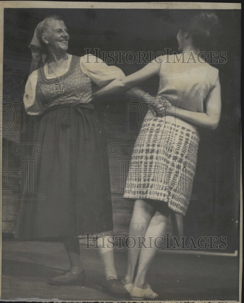1966 Press Photo Baroness Maria Von Tropp - Historic Images