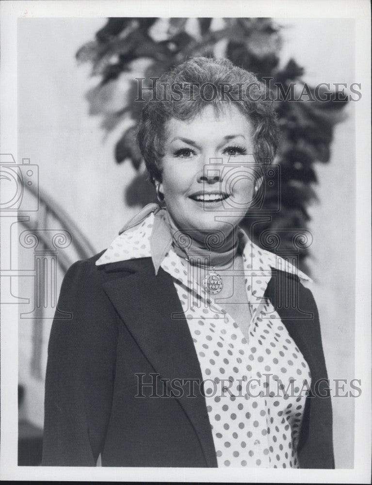 1979 Press Photo Gale Storm stars in NBC&#39;s &quot;The Love Boat&quot; - Historic Images