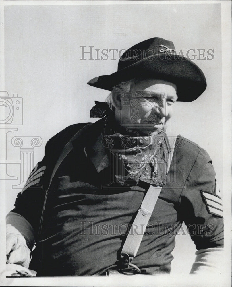 Press Photo Actor Slim Pickens In New Film - Historic Images