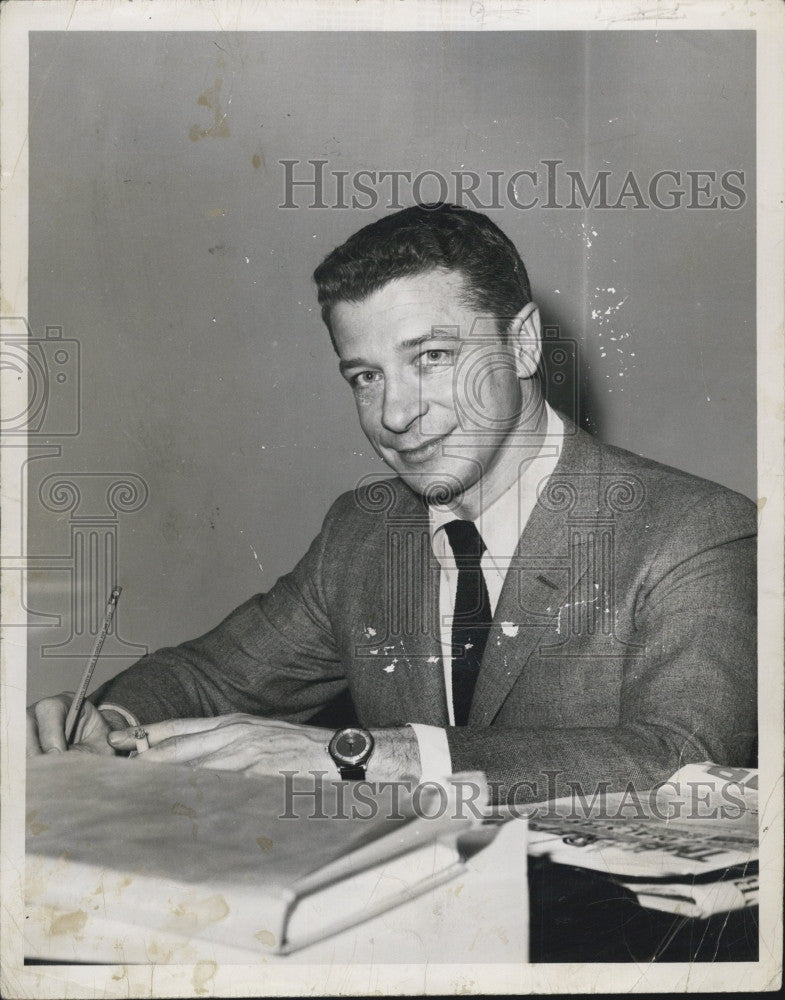 1959 Press Photo TV Stage and Movie Producer and TV Talk Show Host David - Historic Images