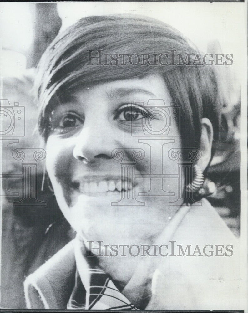 1970 Press Photo Susan Tannenbaum leaves court - Historic Images