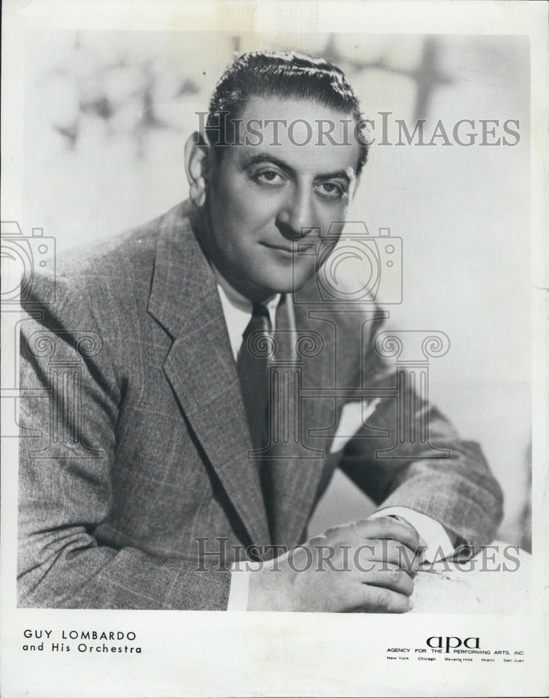 1968 Press Photo Guy Lombardo and his orchestra - Historic Images