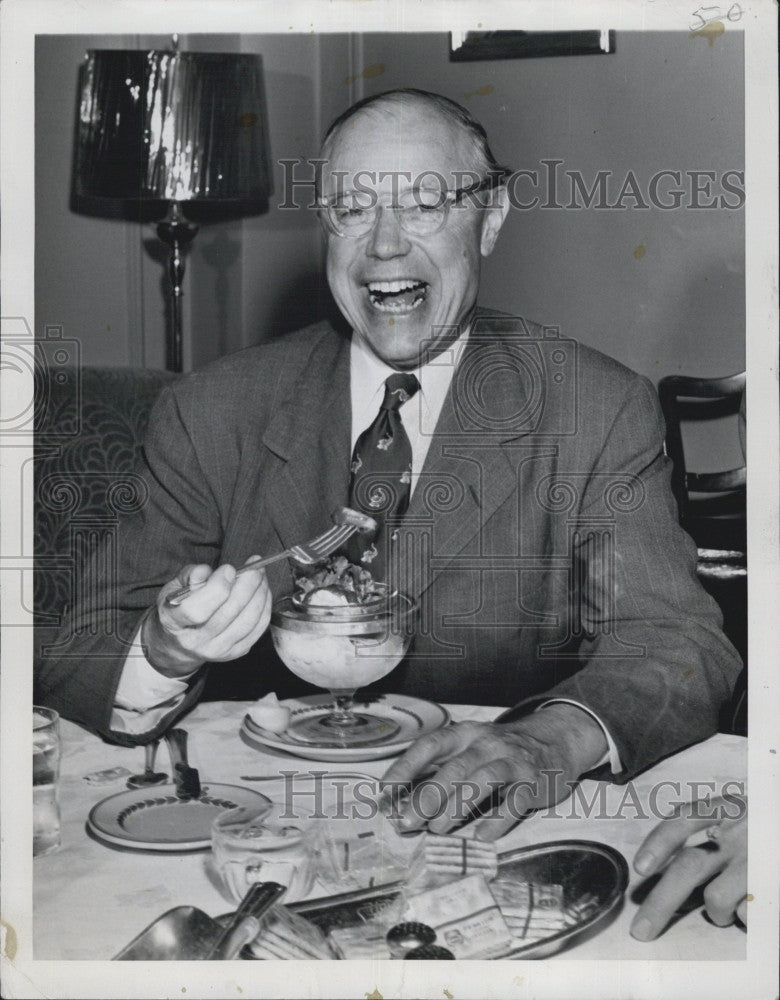 1952 Press Photo Senator Robert A Taft of Ohio - Historic Images