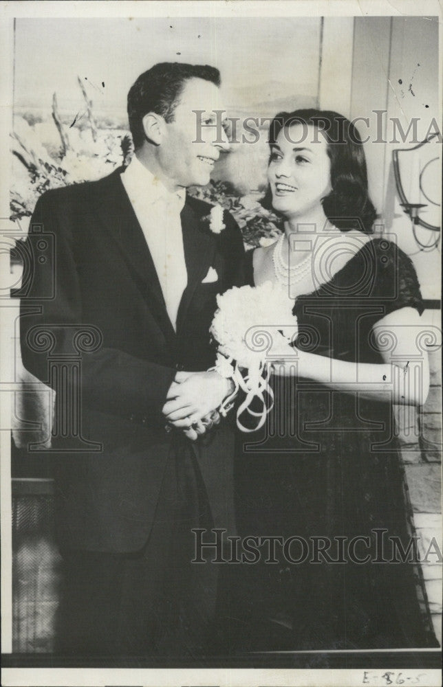 1962 Press Photo Deborah Jean Power Marries Arthur Loew - Historic Images