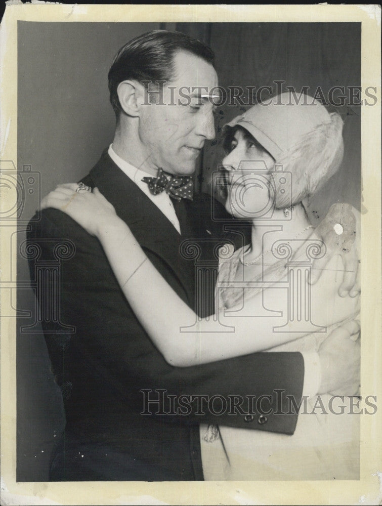 1934 Press Photo Lou Tallegen &amp; Daughter Diana - Historic Images