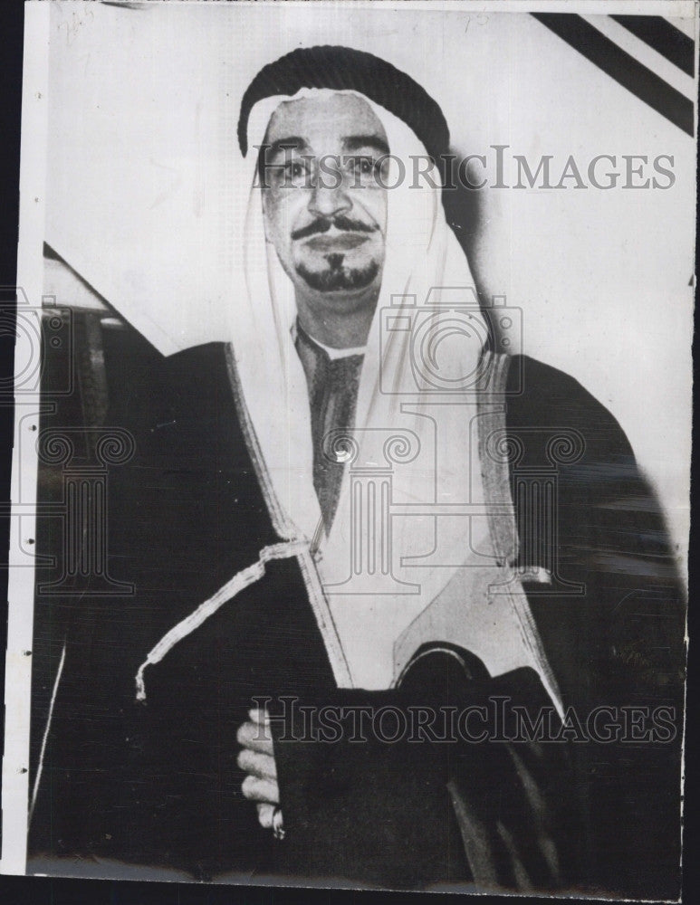 1954 Press Photo Mammoud Abdel Latif ,Moslem Brotherhood Org. - Historic Images