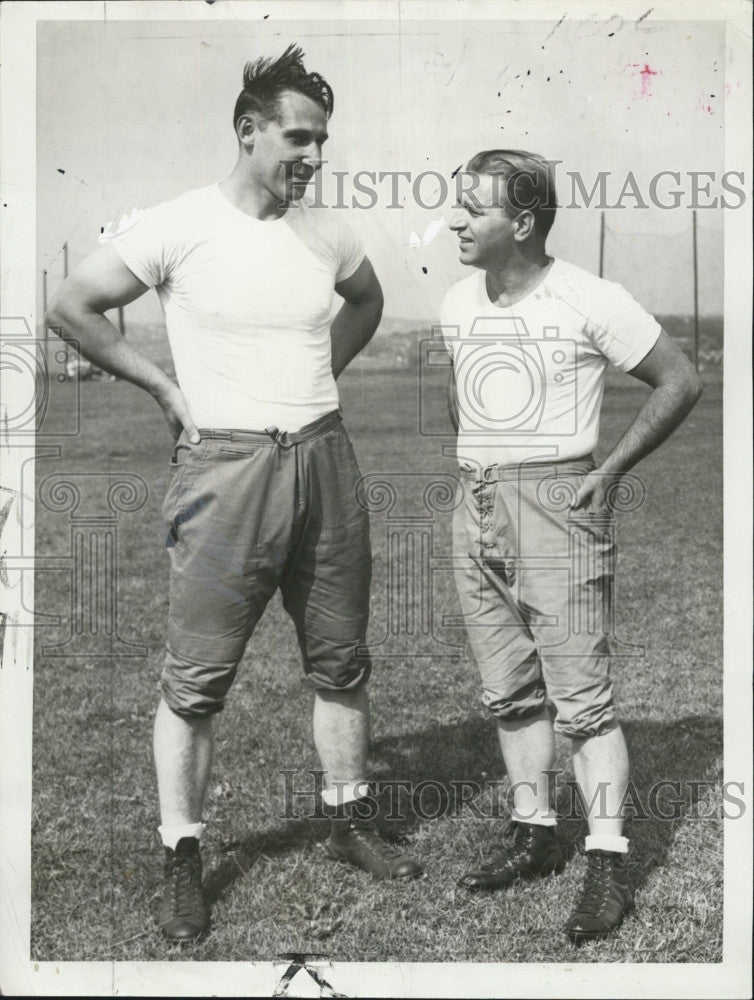 1941 Press Photo Edward Krause Holy Cross - Historic Images