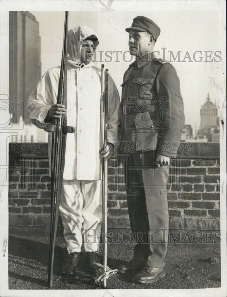 1940 Press Photo Distance runner Taisto Maki &amp; Paavo Nurmi - Historic Images