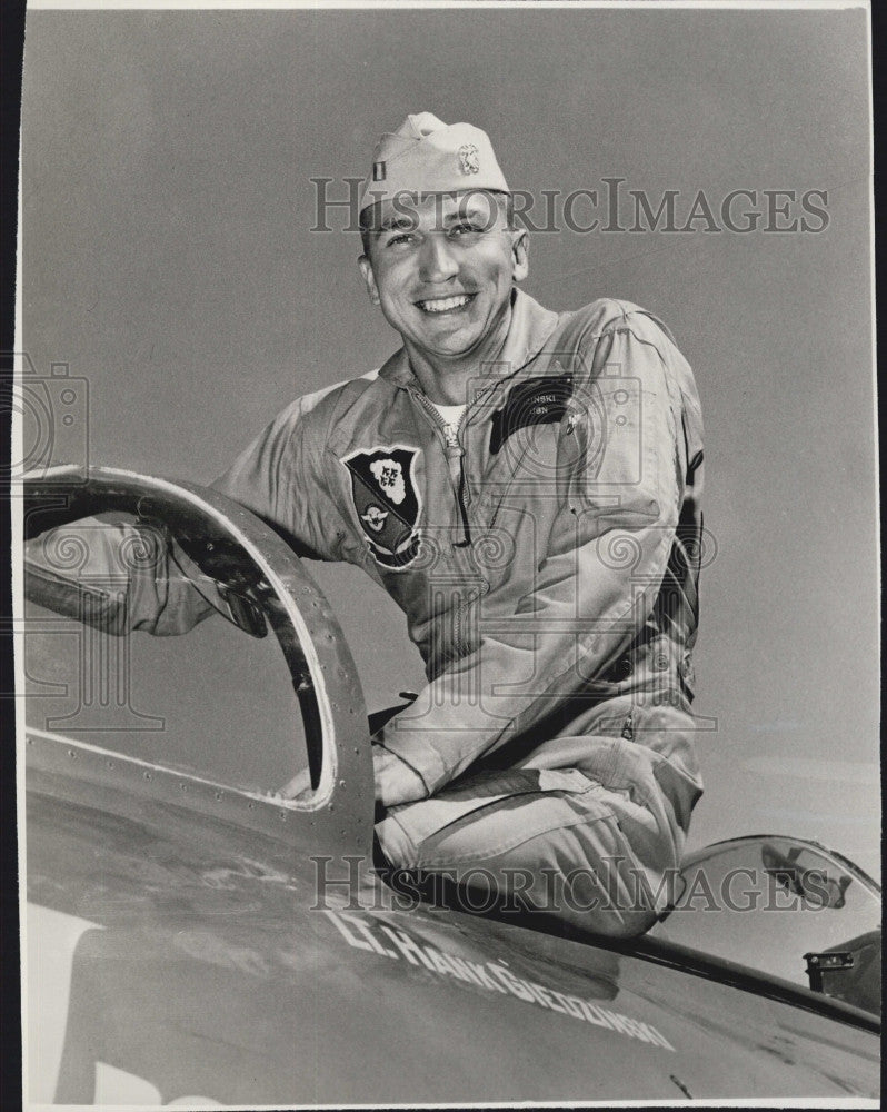 1963 Press Photo Lieutenant Hank Giedzinski Colombus Mississippi Military - Historic Images