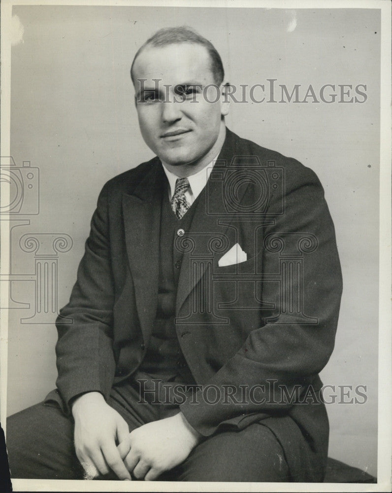1932 Press Photo Harry Cornsweet Professional Wrestler - Historic Images