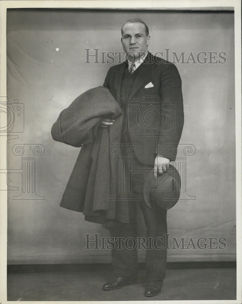 Press Photo Harry Cornsweet Professional Wrestler - Historic Images