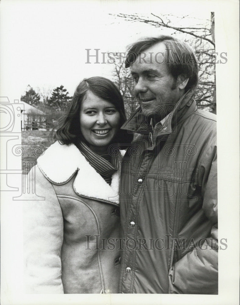 1977 Press Photo Karen &amp; Mickey Taylor Owners Of Seattle Slew - Historic Images