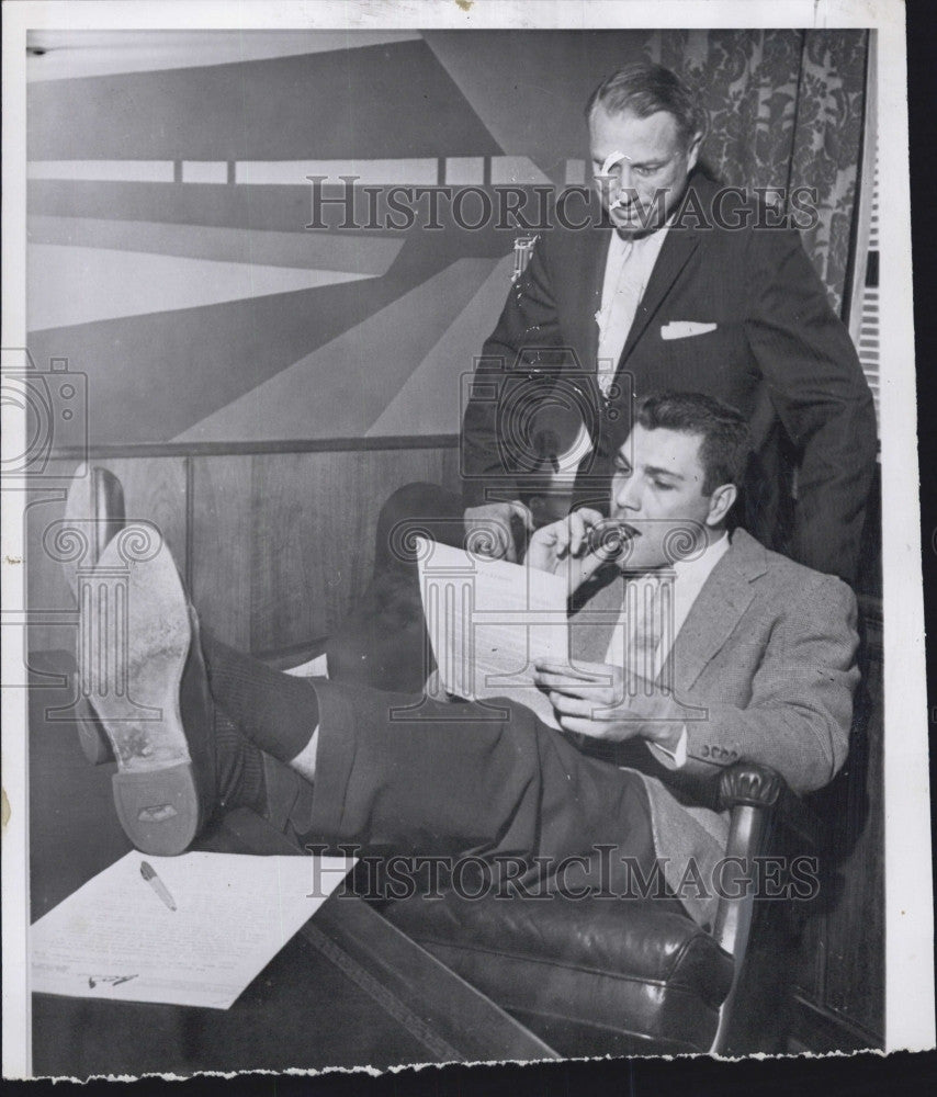 1960 Press Photo St Louis Cardinals General Manager Bing Devine - Historic Images