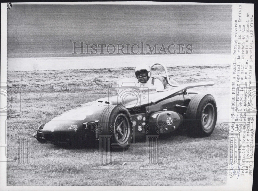 1964 Press Photo Paul Russo Prather Special Car Race - Historic Images