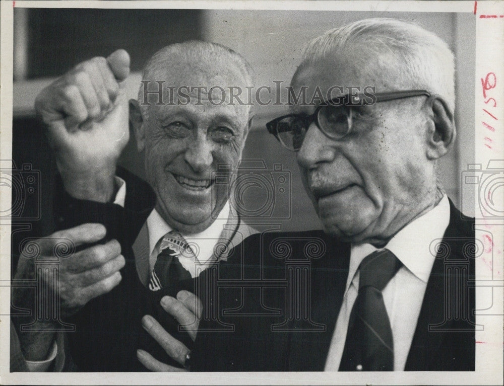 1970 Press Photo Batting Champion Jack Wernz and Pitcher John Maloney Kids and - Historic Images