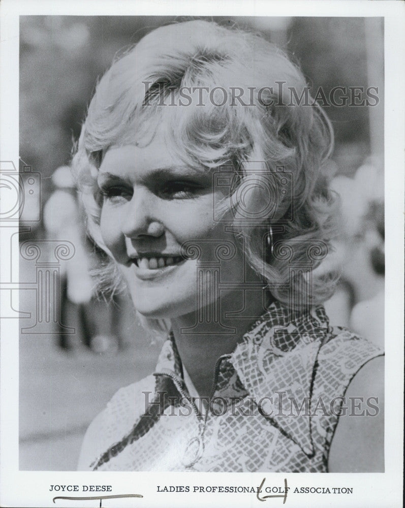 1973 Press Photo Ladies Pro golfer Joyce Deese - Historic Images