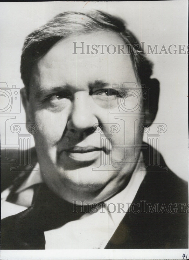 1950 Press Photo Charles Laughton  "Theatre Guild on the Air" - Historic Images