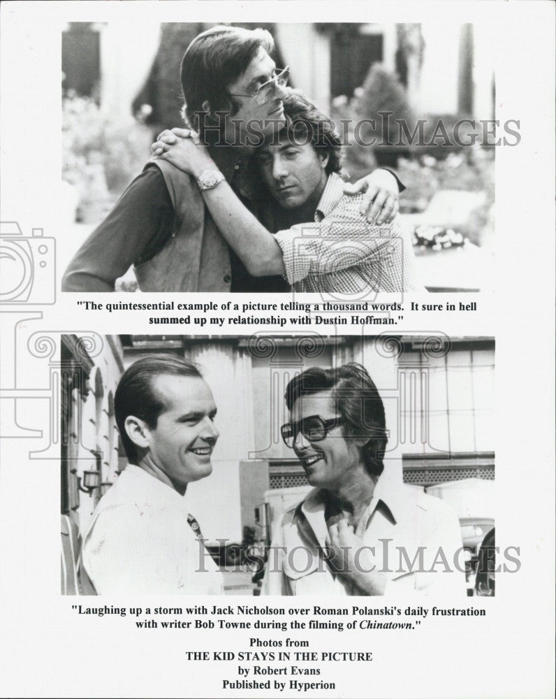 1994 Press Photo Jack Nicholson &amp; Dustin Hoffman - Historic Images