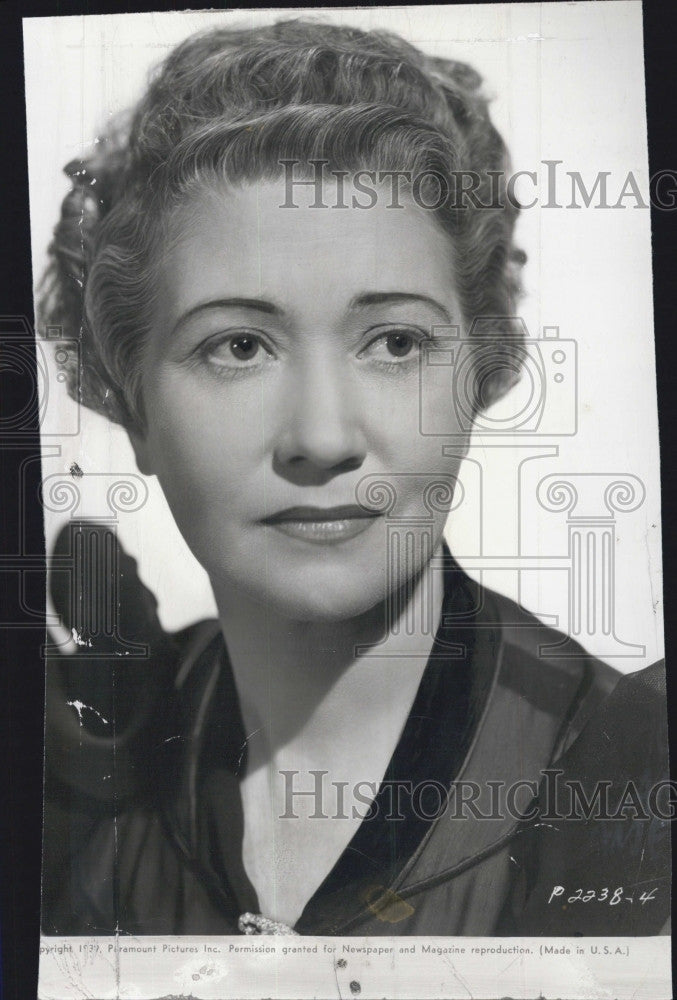 1940 Press Photo Fay Bainter for &quot;Our Neighbors The Carters&quot; - Historic Images