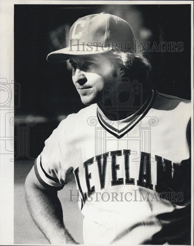 1980 Press Photo Alan Bannister Cleveland Indians Baseball Manager - Historic Images