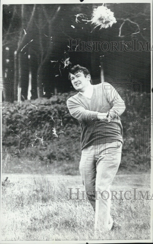1971 Press Photo Golfer Hugh Scott of Scotland - Historic Images