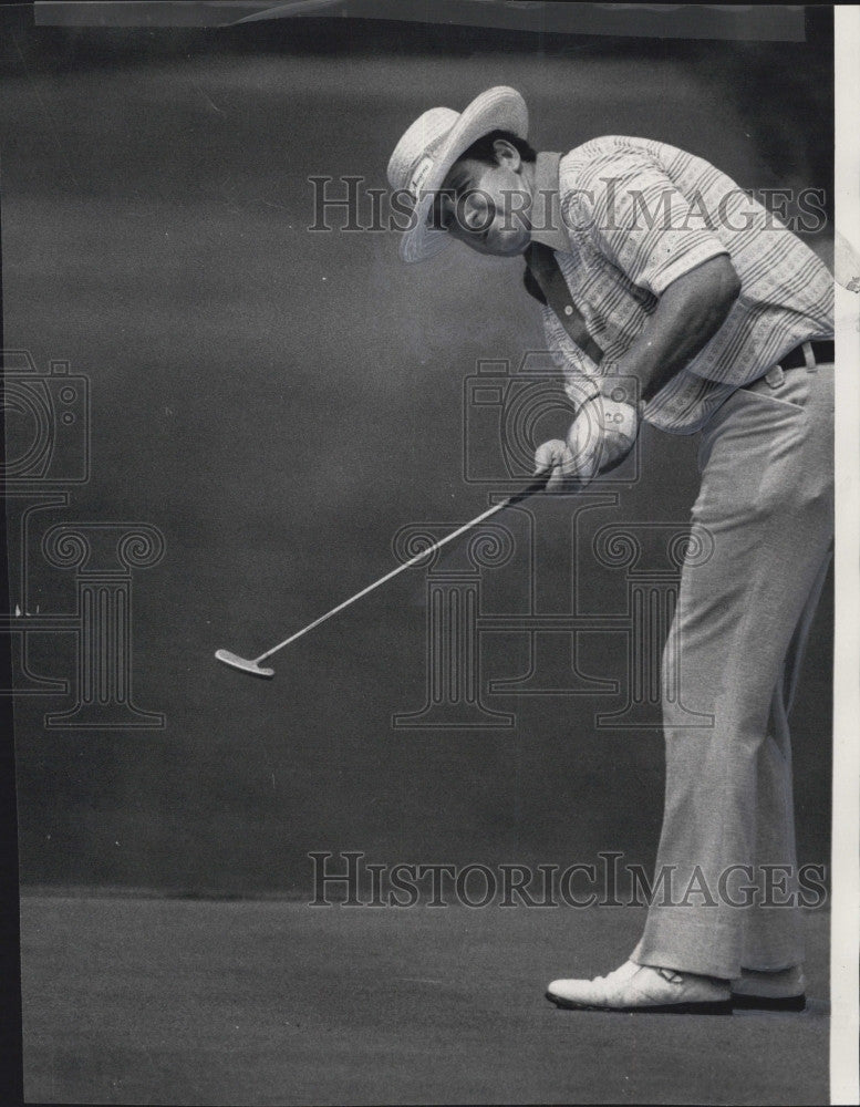 1975 Press Photo Golfer Butch Beard @ Western Open - Historic Images