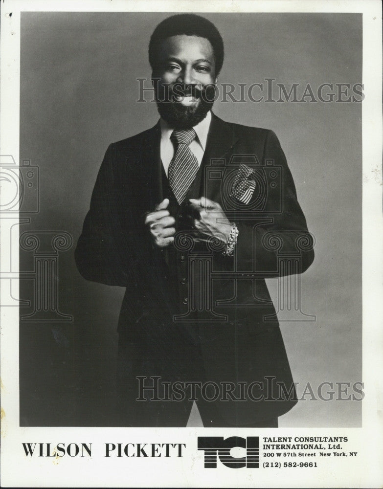 2006 Press Photo Wilson Picket Singer - Historic Images