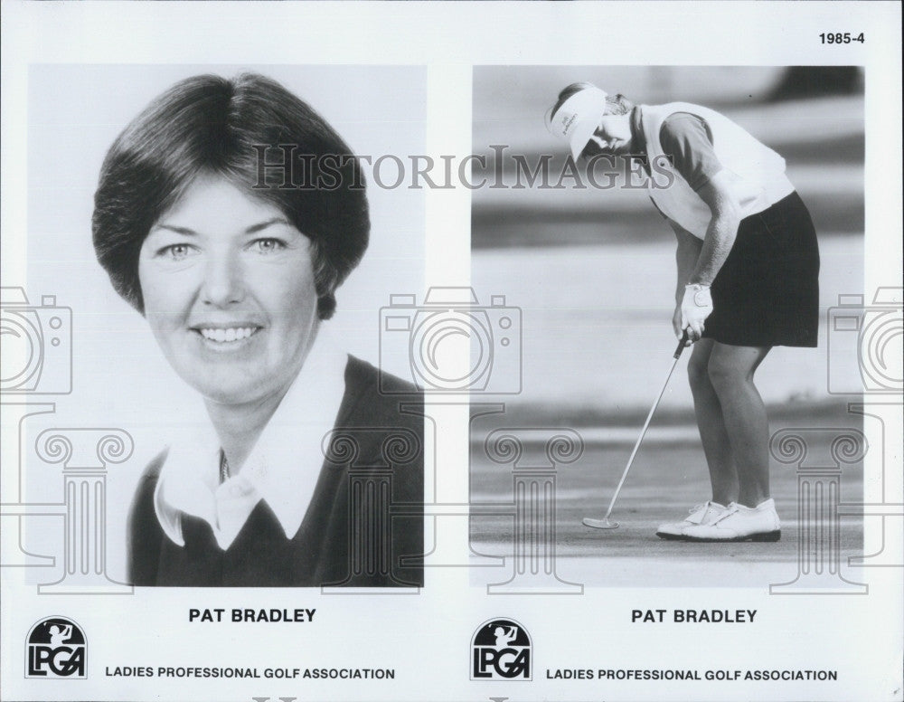 1987 Press Photo Pat Bradley Ladies Professional Golf Association - Historic Images