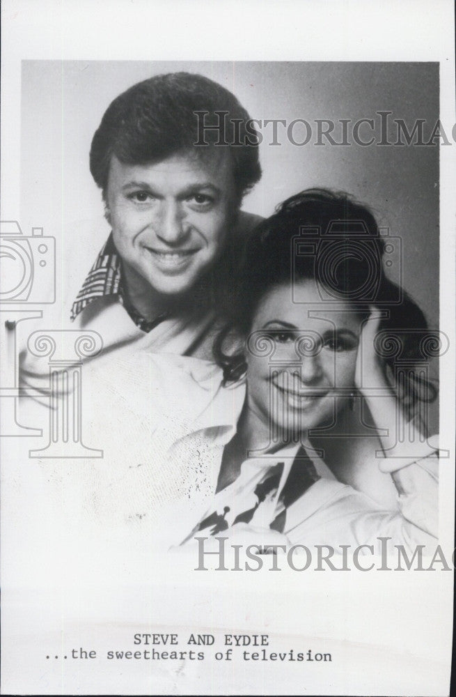 1978 Press Photo Steve and Edyie,sweethearts of TV - Historic Images