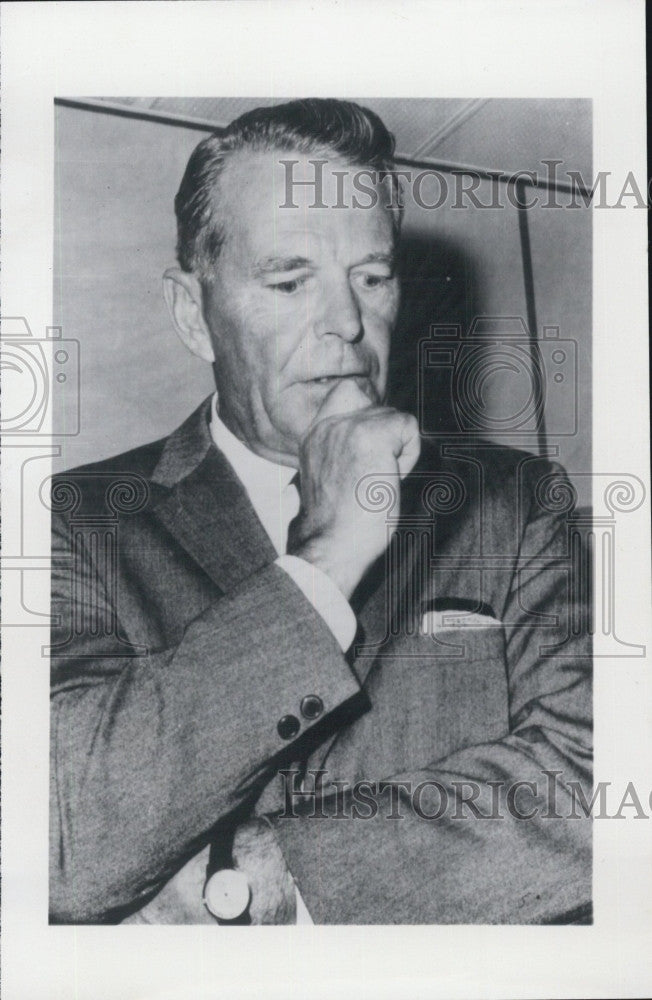 1962 Press Photo George Selkirk Washington Senator Politician - Historic Images