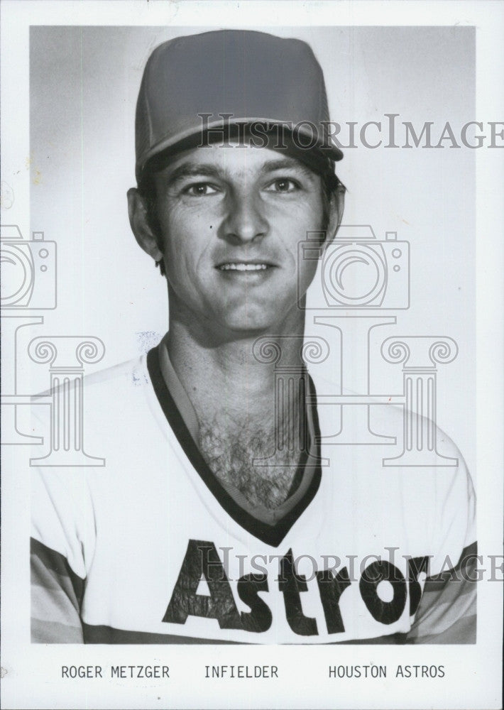 1979 Press Photo Roger Metzger of Houston Astros - Historic Images