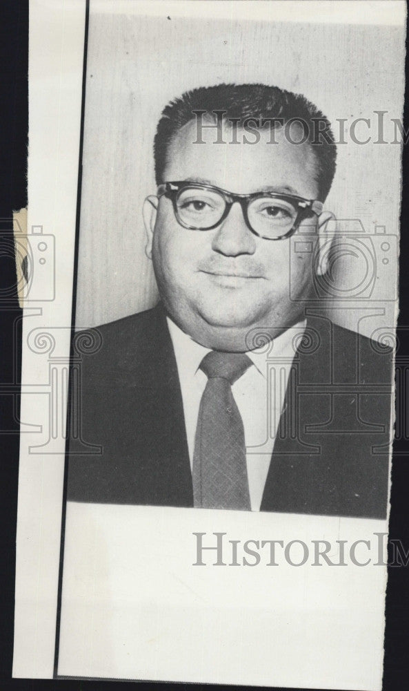 1967 Press Photo Dean Andrews, testimony was discounted - Historic Images