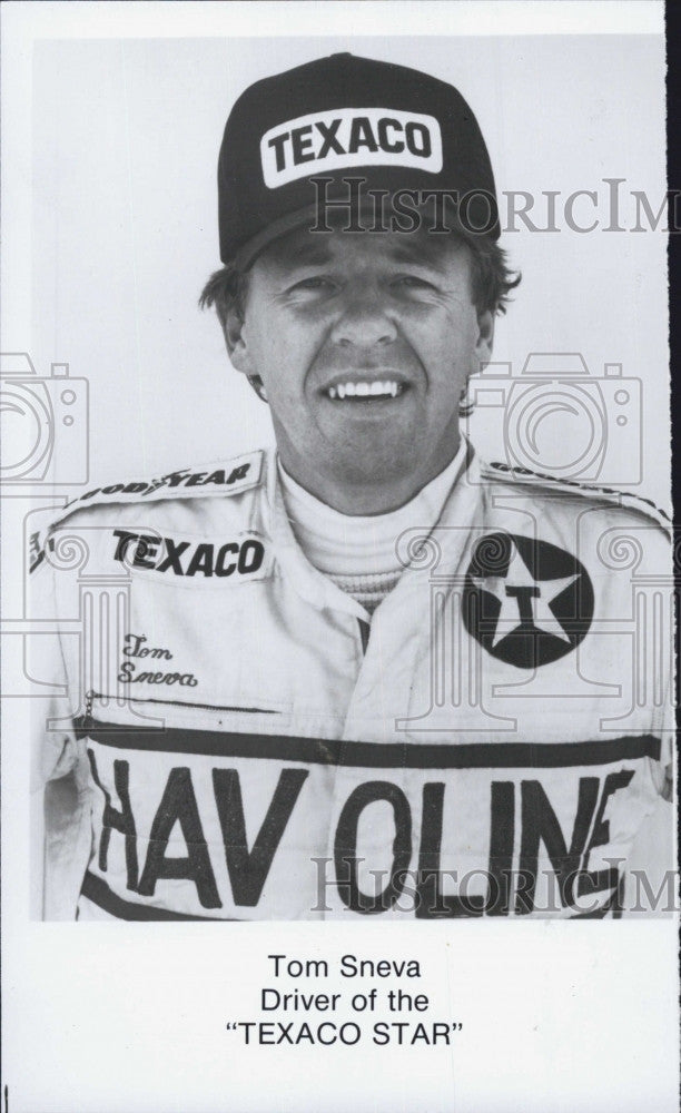 1984 Press Photo Tom Sneva, Driver of &quot;Texaco Star&quot; - Historic Images