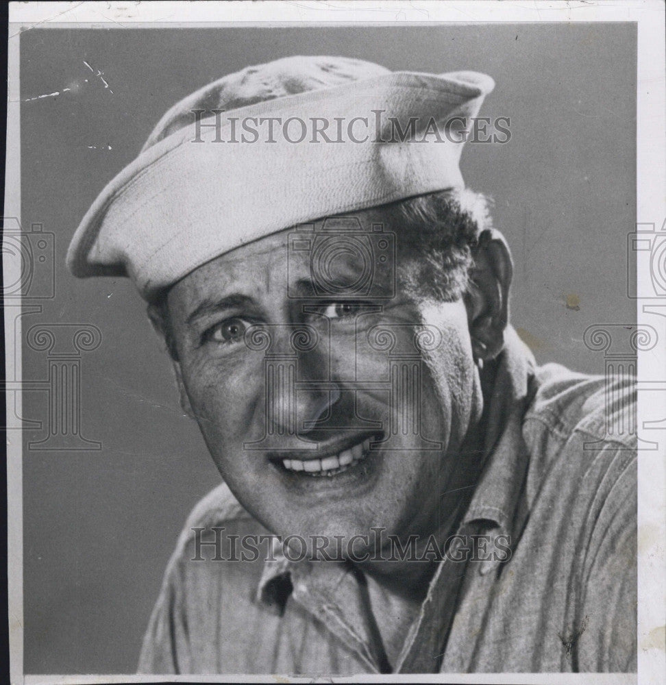 1963 Press Photo Actor, Carl Ballantine, Mchale&#39;s Navy - Historic Images