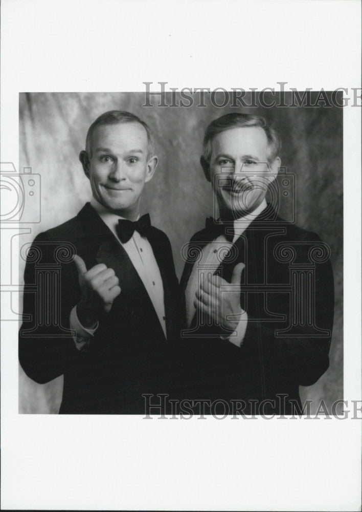 Press Photo The Smothers Brothers for a show - Historic Images