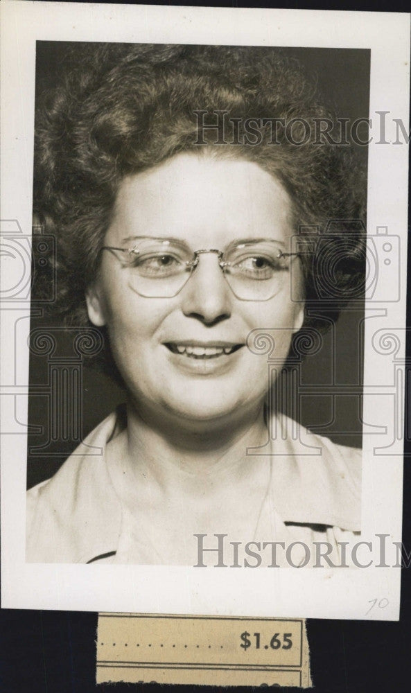 1944 Press Photo Sarah Milwee Haynie, sworn into WAVES - Historic Images