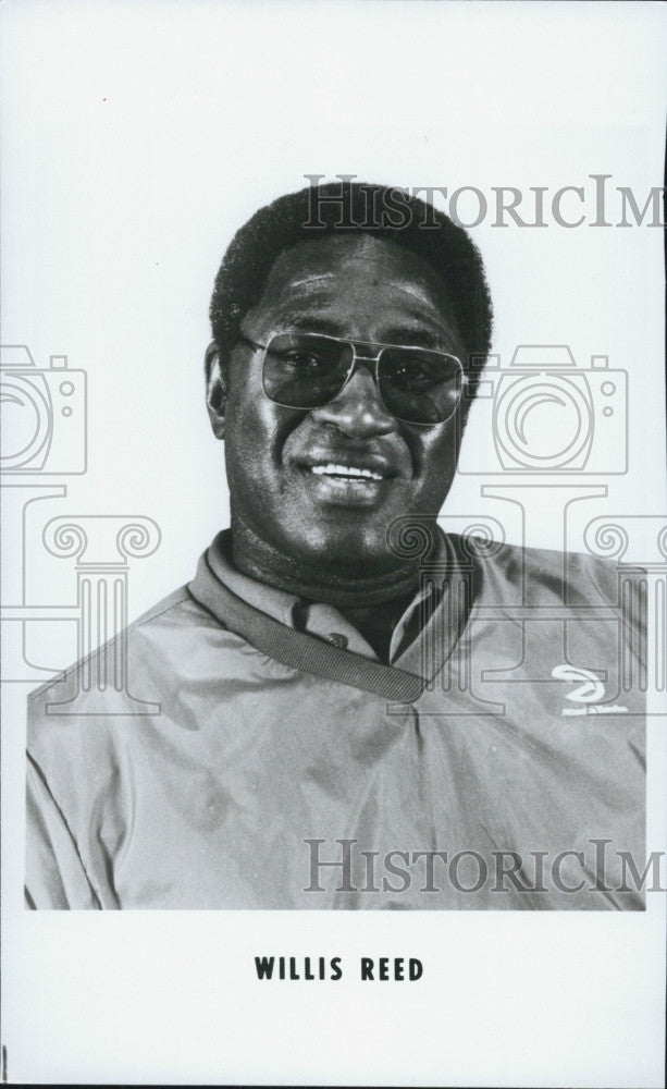 1987 Press Photo Willis Reed,Ny Knicks - Historic Images