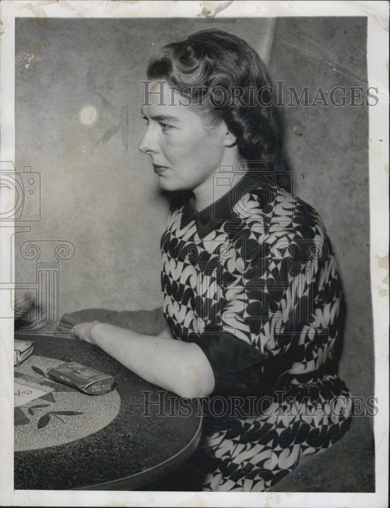 1948 Press Photo Mrs. Thomas Carnegie - Historic Images