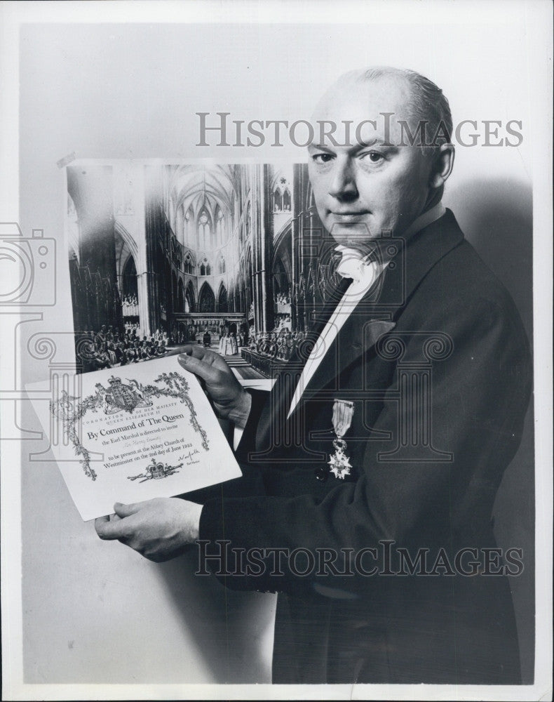 1953 Press Photo Henry C Cassidy,correspondent - Historic Images