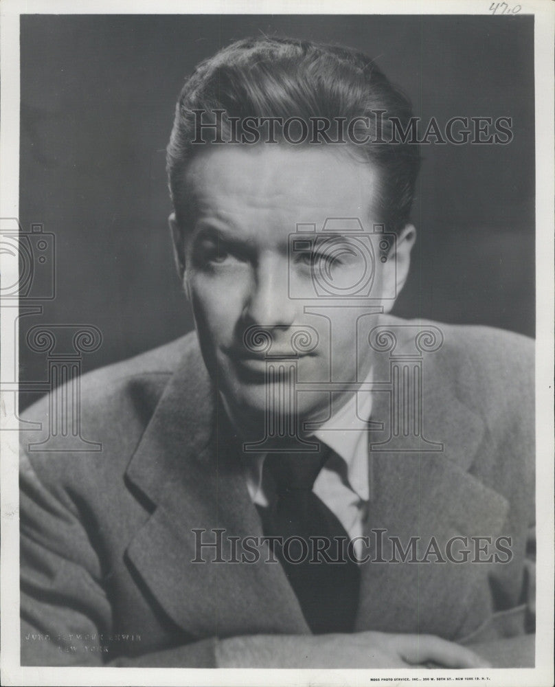 1957 Press Photo Frank Maxwell Actor in &quot;Teahouse of the August Moon&quot; - Historic Images