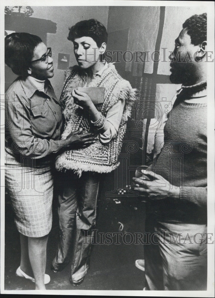 1972 Press Photo Caroline Maudling, daughter of Britain&#39;s ex-Home Secretary - Historic Images